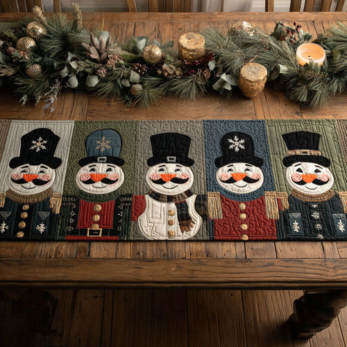 Snowman Forest Quilted Table Runner NCU0TP0067