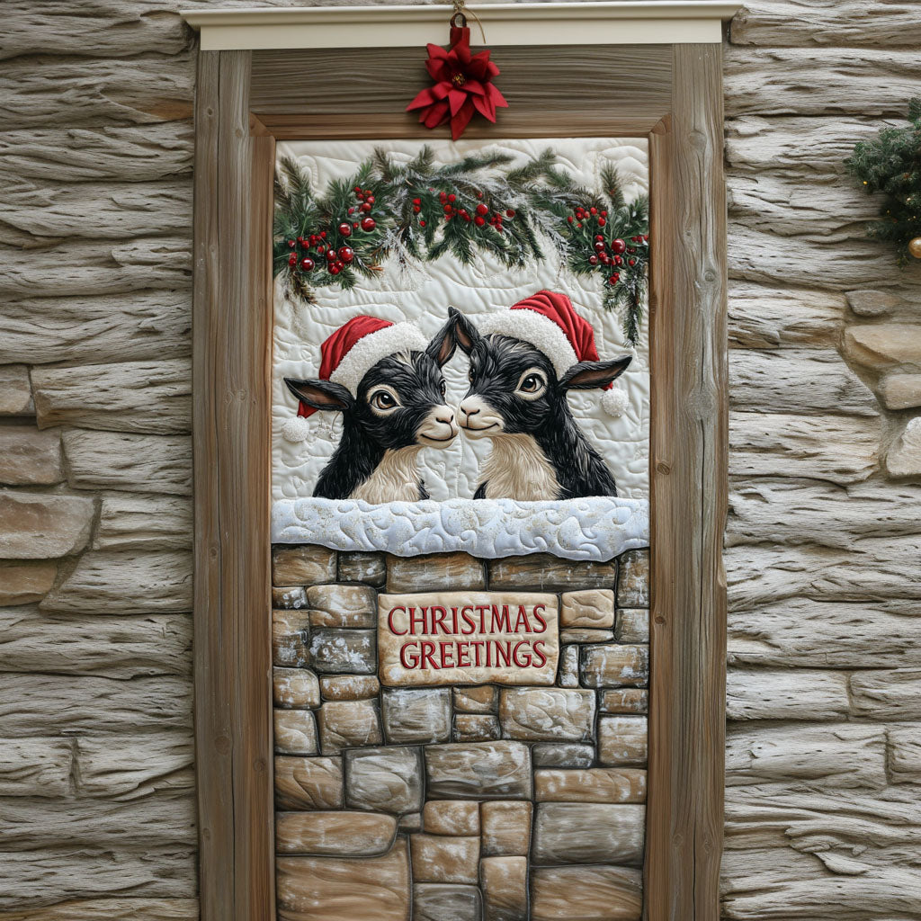 Snowy Smiles Quilted Door Cover NCU0TP0043