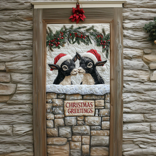 Snowy Smiles Quilted Door Cover NCU0TP0043