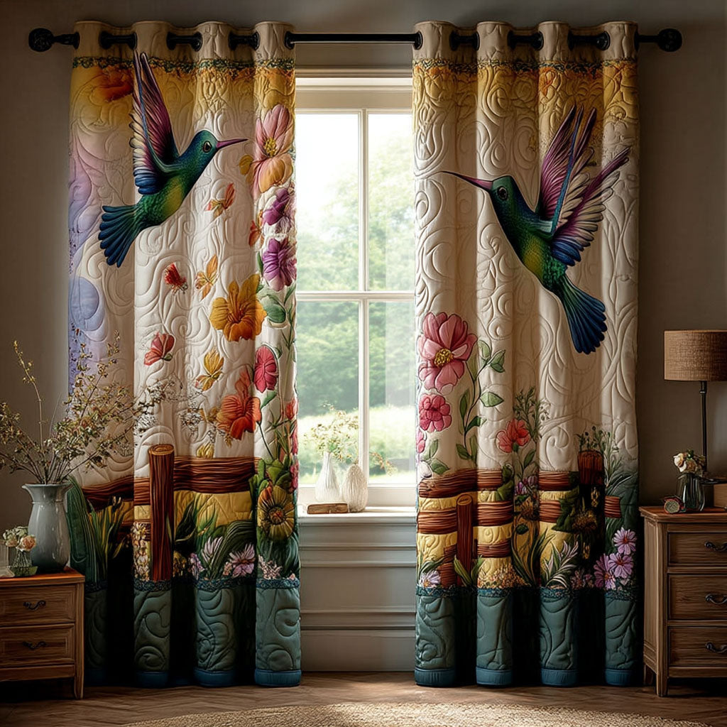 Soft Meadow Quilted Curtains NCU0TN187