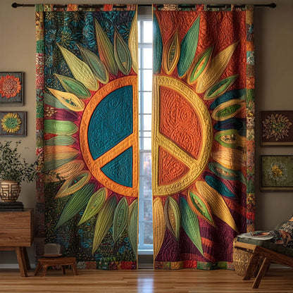 Solar Bloom Journey Quilted Curtains NCU0TP0100