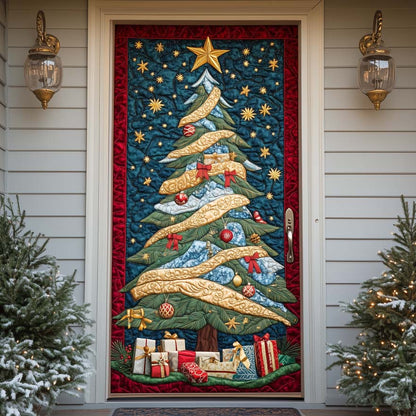 Sparkling Pines Quilted Door Cover NCU0NL070