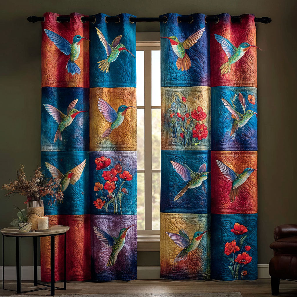 Spring Haven Quilted Curtains NCU0TN188