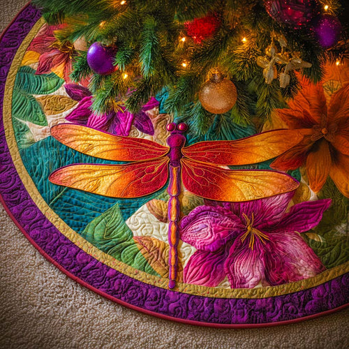 Starlit Haven Quilted Tree Skirt NCU0DX024