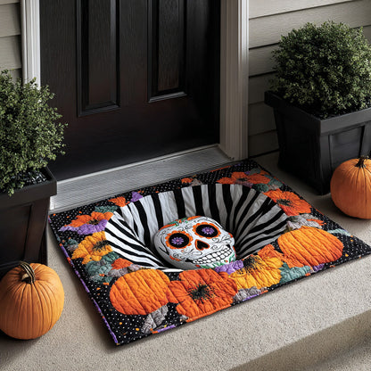 Sugar Skull Sinkhole Doormat NCU0DV7694