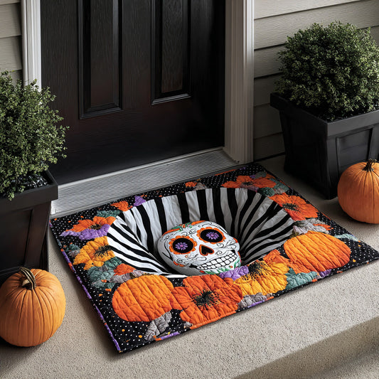 Sugar Skull Sinkhole Doormat NCU0DV7694