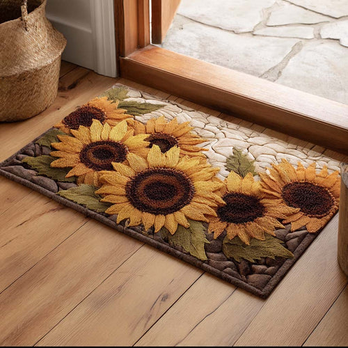 Sunflower Garden Doormat NCU0QQ201