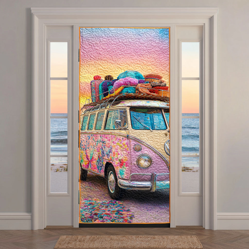 Sunshine Drive Quilted Door Cover NCU0TP0017