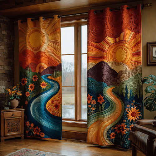Sunspell Harmony Quilted Curtains NCU0TP0102