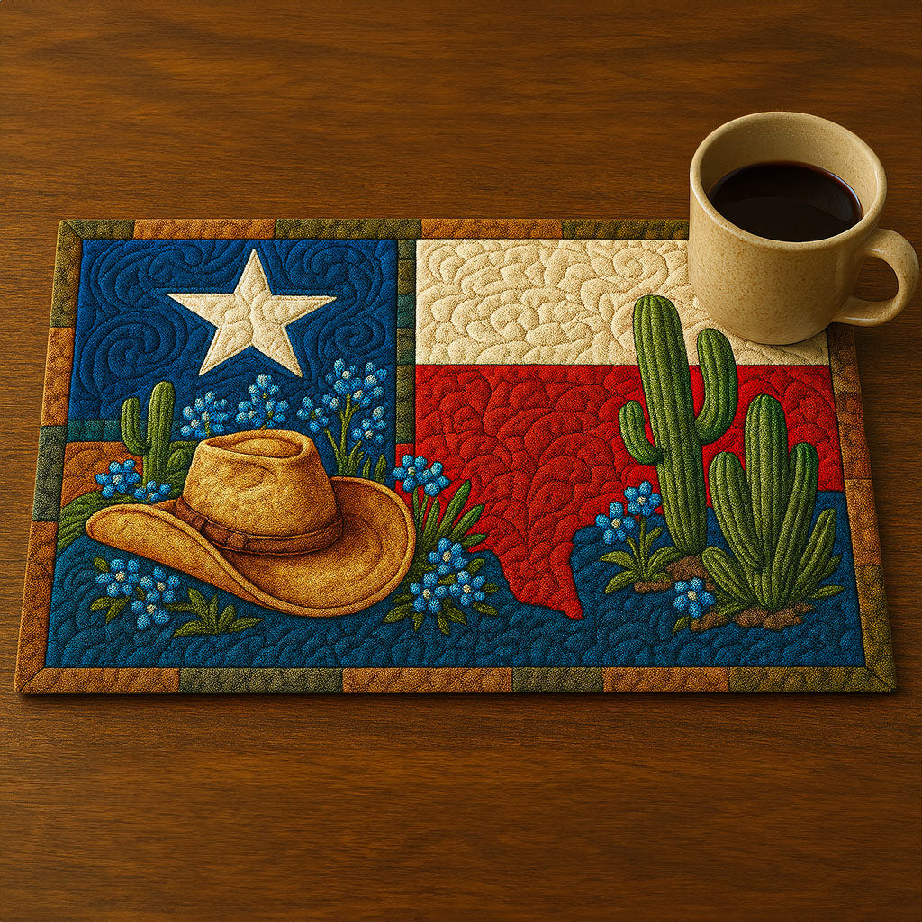 Texas Spirit Quilted Placemat NCU0NT5796