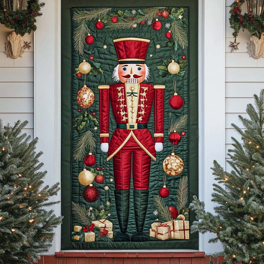 The Christmas Sentinel Quilted Door Cover NCU0NL061