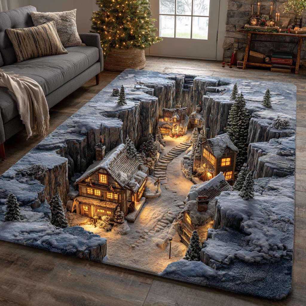 The Magic Of Snow Area Rug NCU0NL280