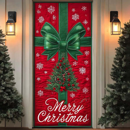 The Merry Gift Giver Quilted Door Cover NCU0HT050