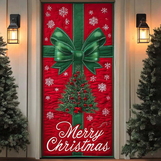 The Merry Gift Giver Quilted Door Cover NCU0HT050