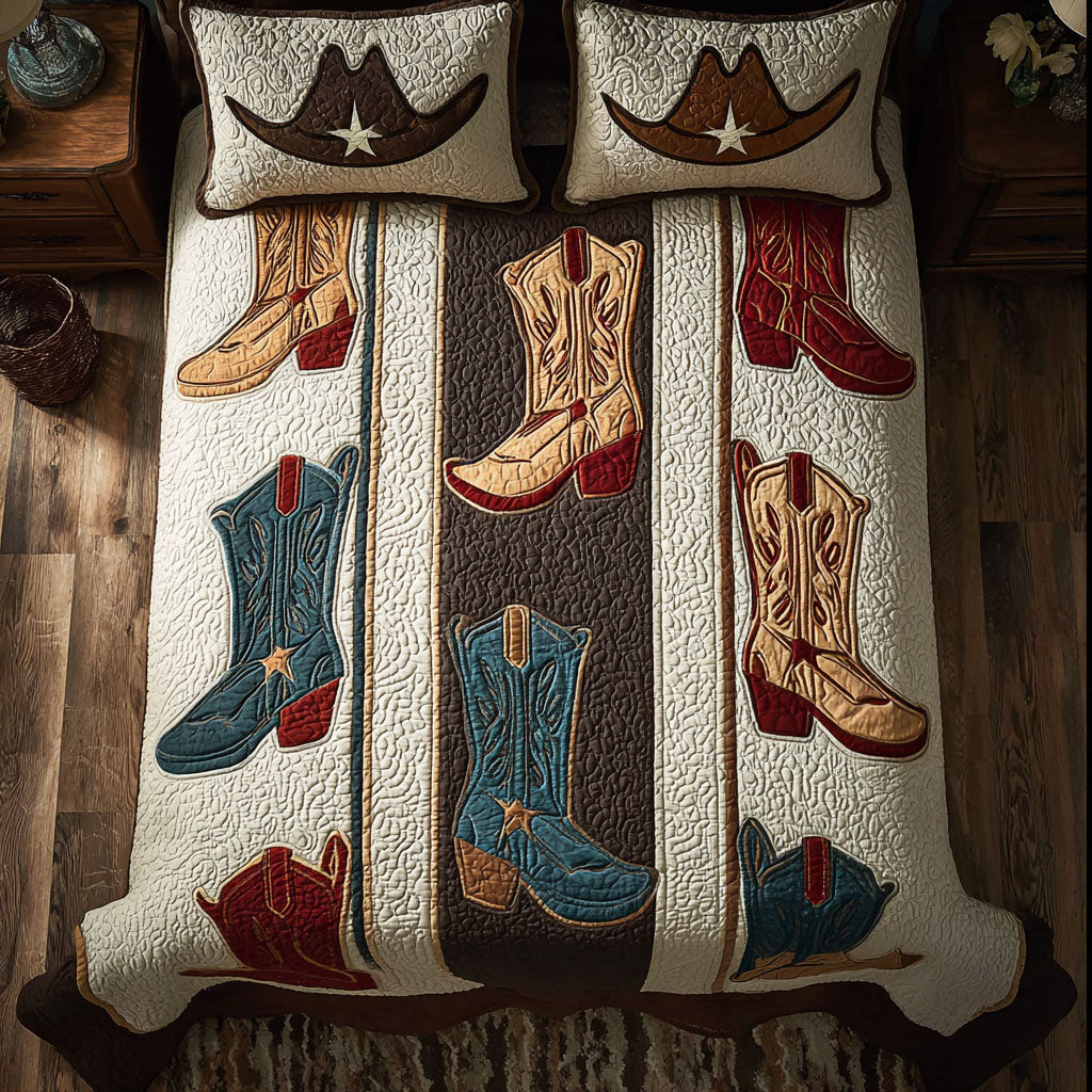 Timberline Western 3-Piece Quilted Bedding Set NCU0TP0087