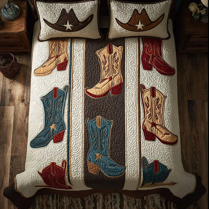 Timberline Western 3-Piece Quilted Bedding Set NCU0TP0087