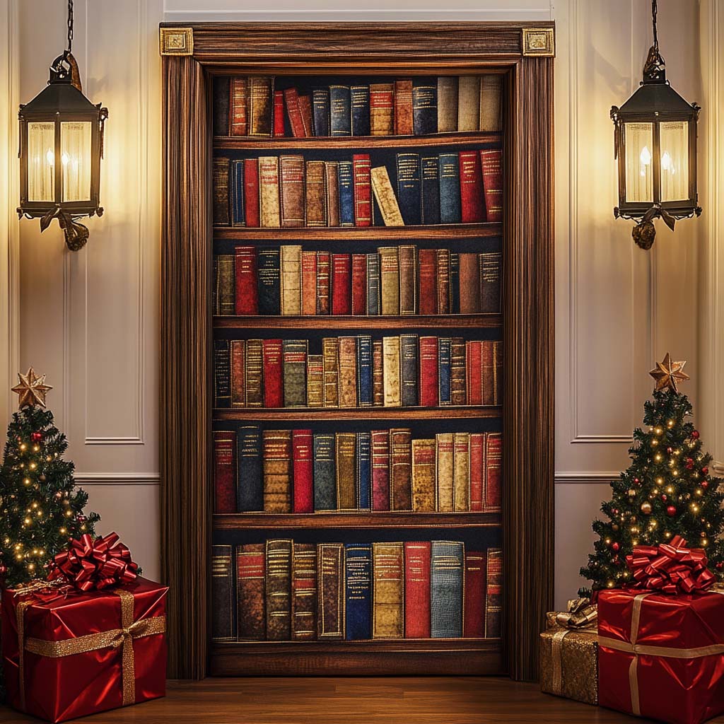 Timeless Pages Quilted Door Cover NCU0TN68