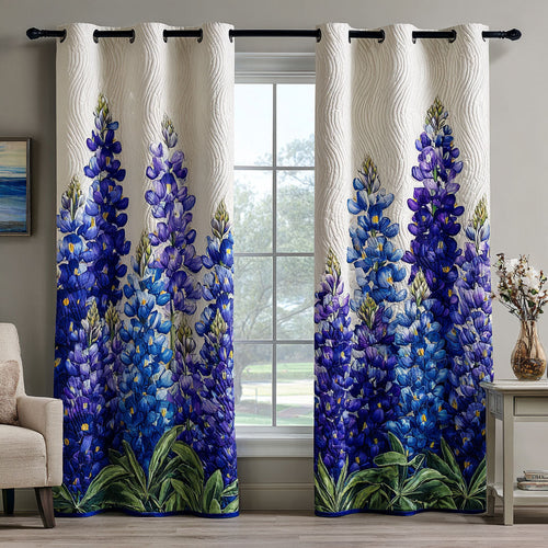 Timeless Texas Florals Quilted Curtains NCU0TN206