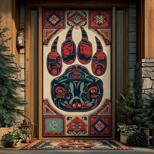 Totem Strength Quilted Door Cover NCU0DH456