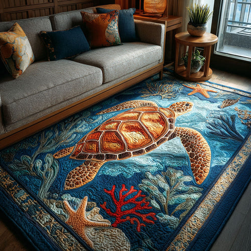 Turtle Haven Area Rug NCU0DK10132