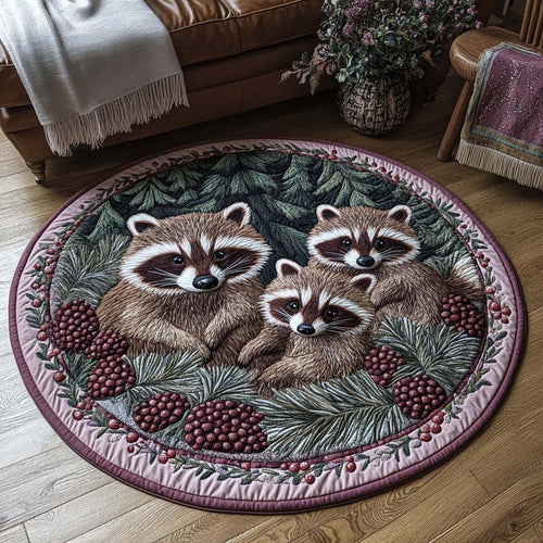 Twilight Forager Quilted Round Mat NCU0DV4102