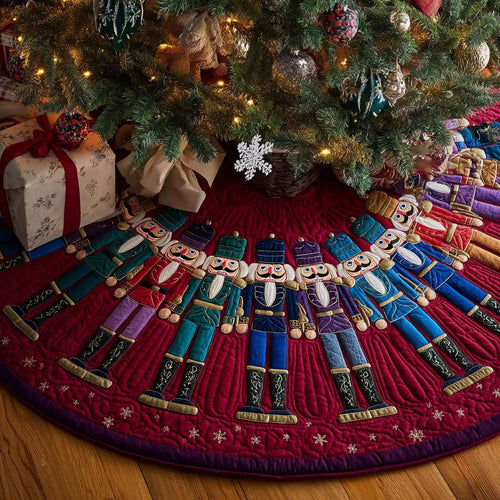 Twinkle Time Christmas Quilted Tree Skirt NCU0TN99