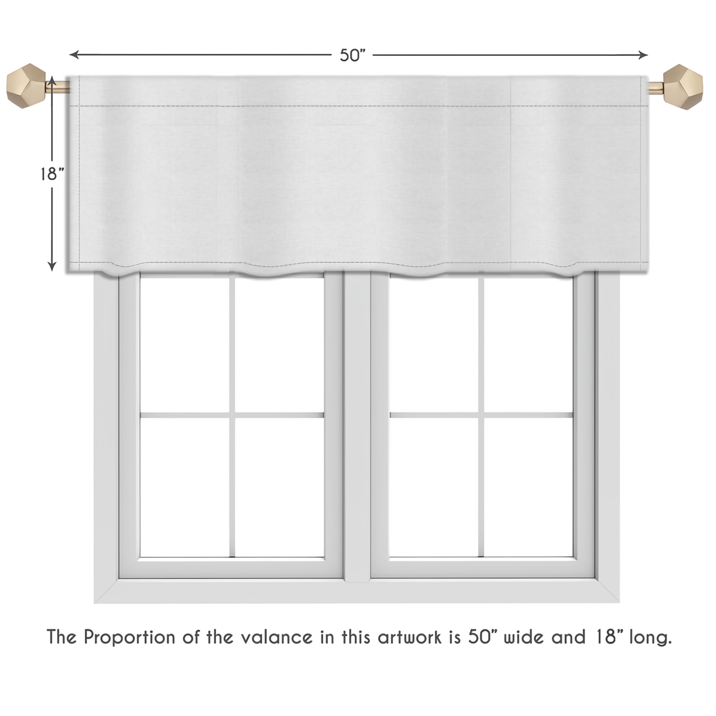 Woodland Guardian Quilted Valance NCU0XD1368