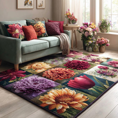 Velvet Florals Area Rug NCU0DH689