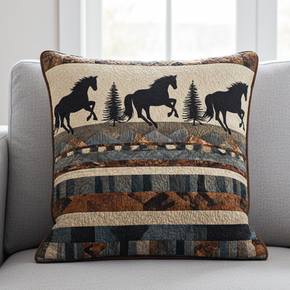 Vintage West Quilted Pillow Case NCU0NT10838