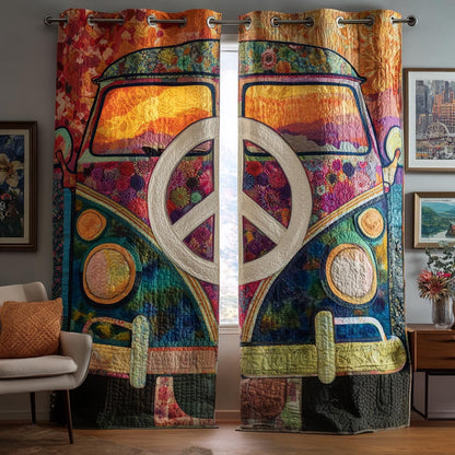 Vintage Harmony Quilted Curtains NCU0VD038