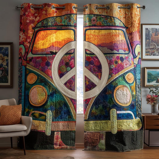 Vintage Harmony Quilted Curtains NCU0VD038