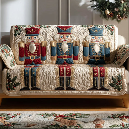 Vintage Parade Quilted Sofa Cover NCU0DH535