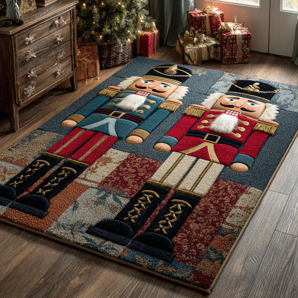 Vintage Patriotic Duo Area Rug NCU0DH510