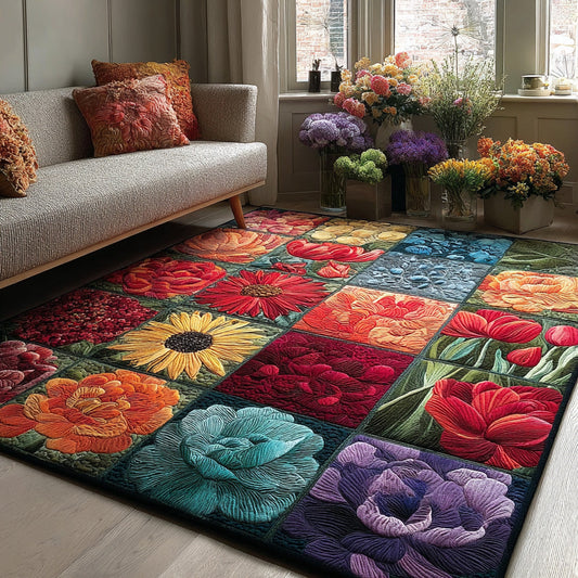 Vintage Petals Area Rug NCU0DH690