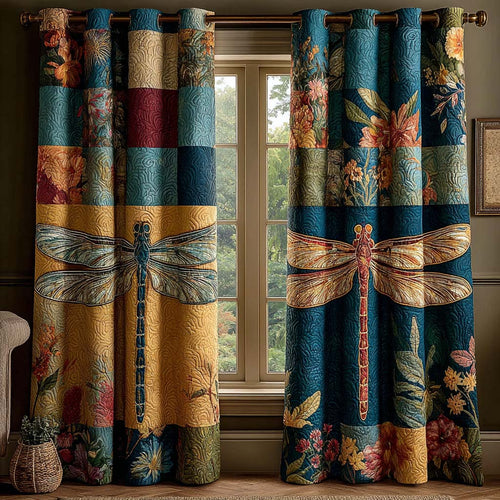 Vintage Wings Quilted Curtains NCU0QQ167