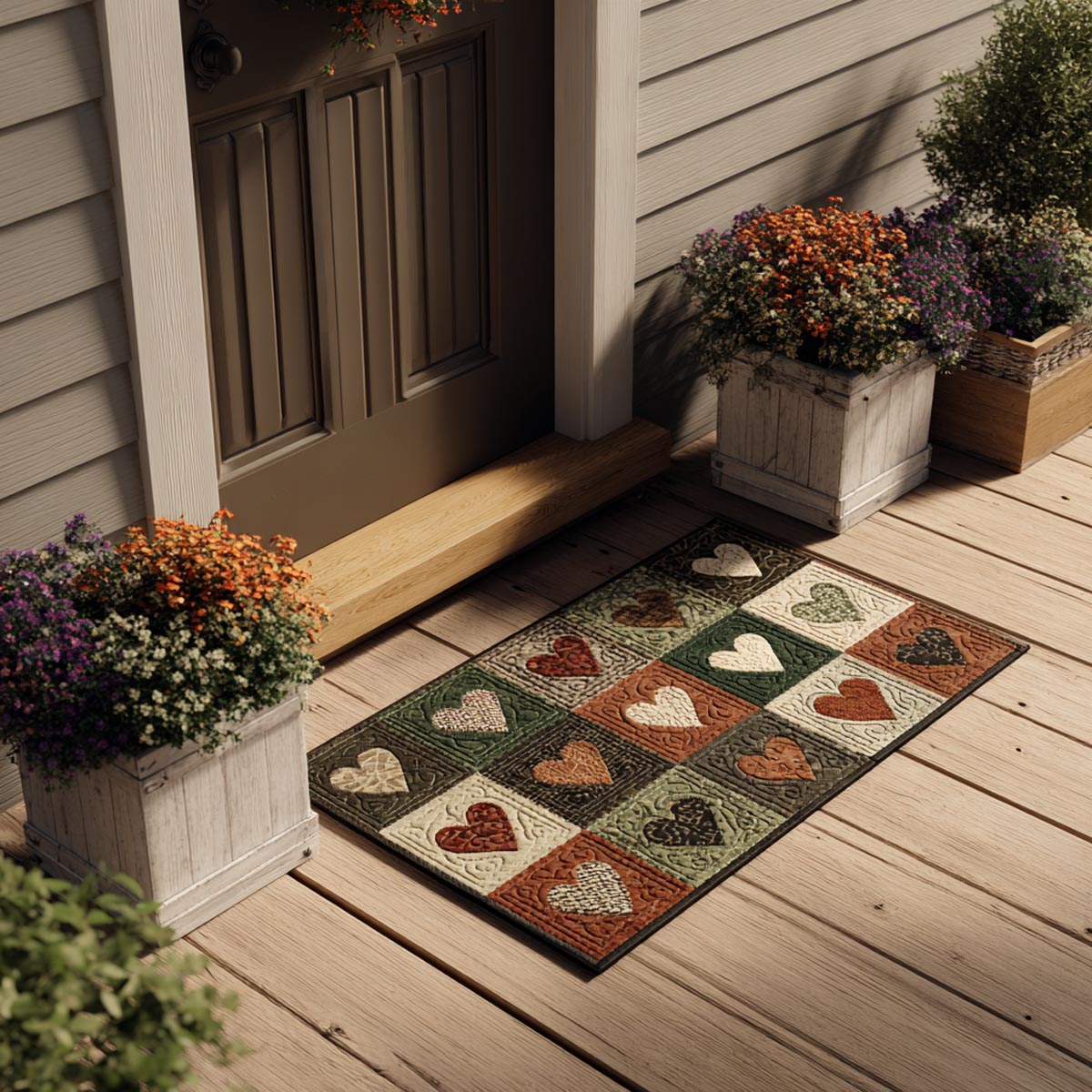 Warm Hearts Doormat NCU0VD024