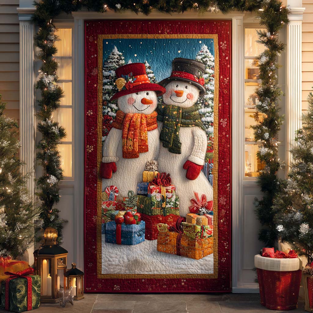 Warm Wishes Quilted Door Cover NCU0DX008