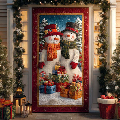 Warm Wishes Quilted Door Cover NCU0DX008