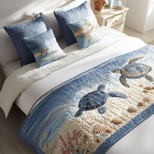 Waterway Wanderer Quilted Bed Runner NCU0PT8101