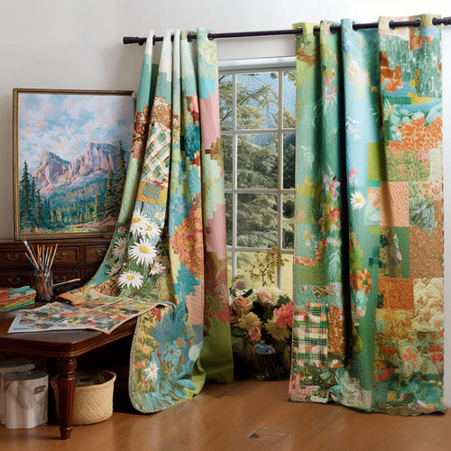 Whispering Wildflowers Quilted Curtains NCU0TP0120