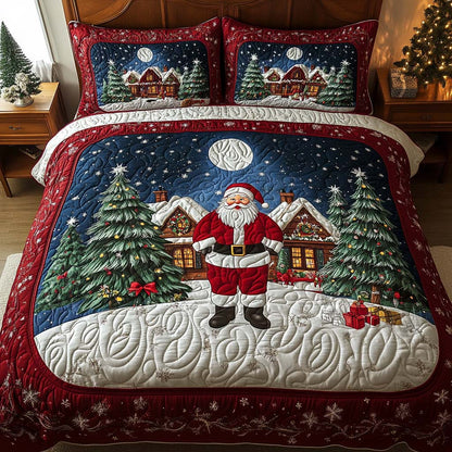 Winter Blessing 3-Piece Quilted Bedding Set NCU0NL024