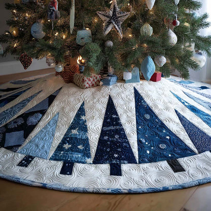 Winter Blessings Christmas Quilted Tree Skirt NCU0TN100