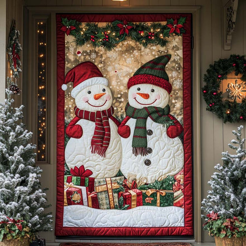 Winter Cheer Door Quilted Door Cover NCU0NL066