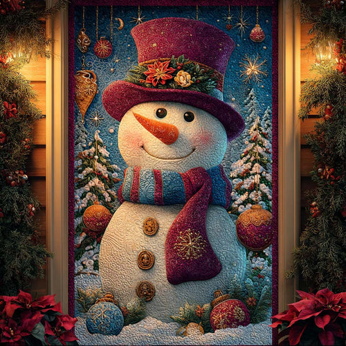 Winter Cheer Quilted Door Cover NCU0QQ102