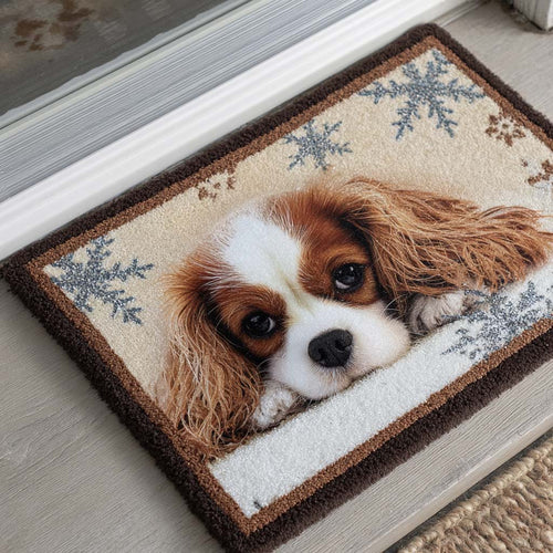 Winter Spaniel Doormat NCU0NT10209