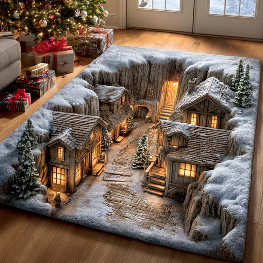 Winter Wonderland Village Area Rug NCU0NL279