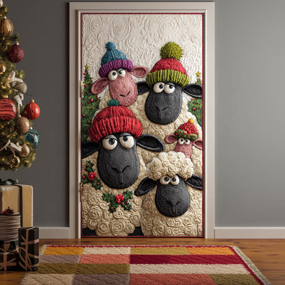 Winter Woolies Quilted Door Cover NCU0TP0029