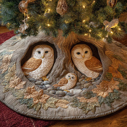 Woodland Haven Quilted Tree Skirt NCU0XD1359
