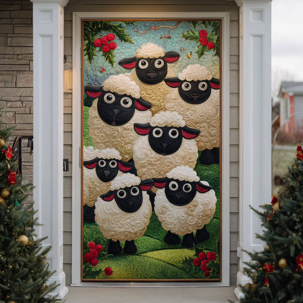 Woolen Joy Quilted Door Cover NCU0TP0030