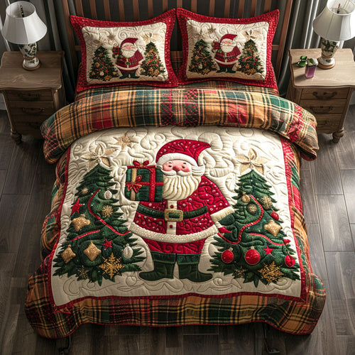Yuletide Dream 3-Piece Quilted Bedding Set NCU0TV712